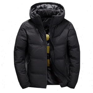Winter Down Parkas Mens Quality Thermal