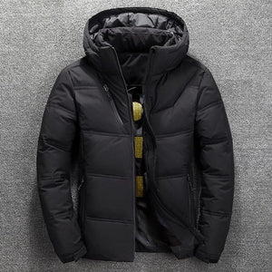 Winter Down Parkas Mens Quality Thermal