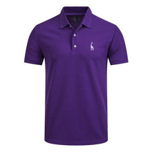 Load image into Gallery viewer, Man Polo Shirt Mens Casual Deer Embroidery Cotton
