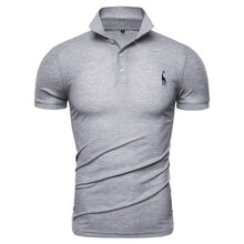 Load image into Gallery viewer, Man Polo Shirt Mens Casual Deer Embroidery Cotton
